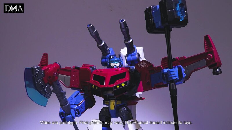 DNA Design DK-54 United Animated Optimus Prime Wingblade